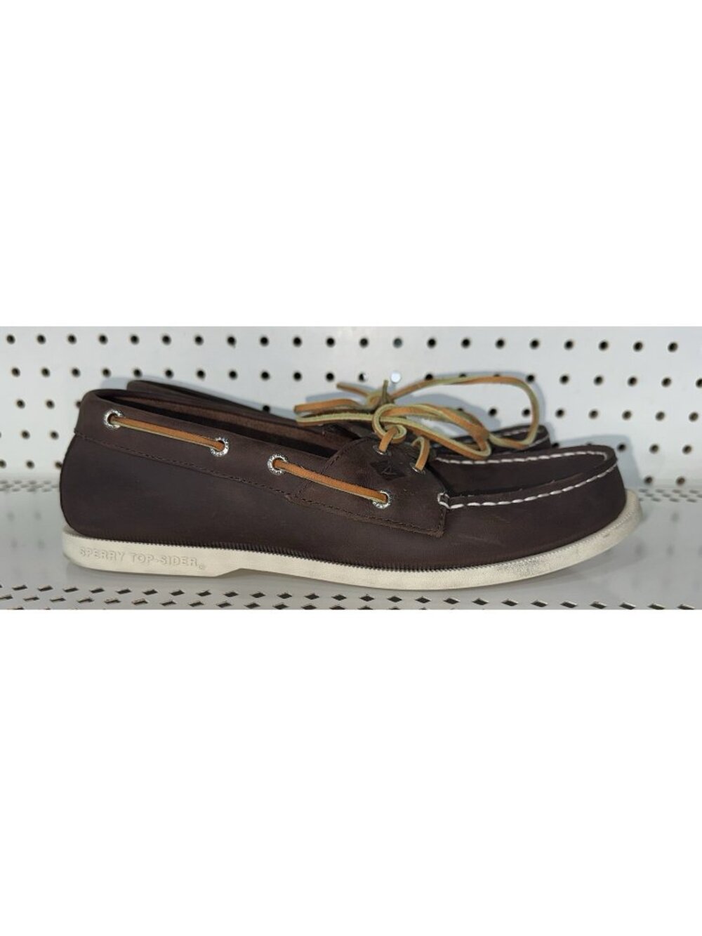 Sperry Top-Sider Authentic Original Mens Leather Casual Boat Shoes Size 11.5